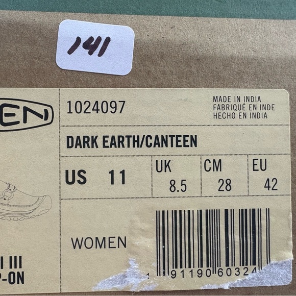 KEEN Kaci Dark Esrth  Slip-On Loafer size 11 NIB non marking soles - Picture 8 of 8